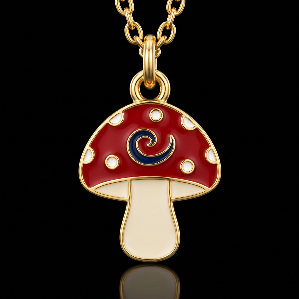 Mushroom water bottle design