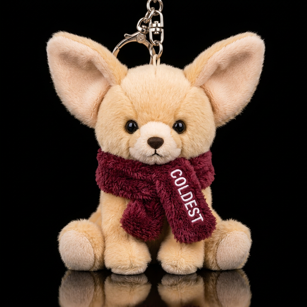 Felix the Fennec Fox water bottle design
