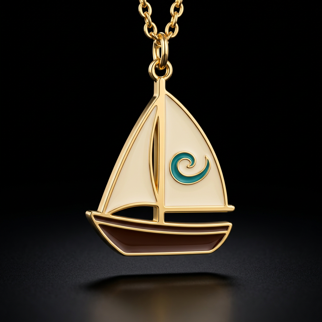 Sailboat water bottle design