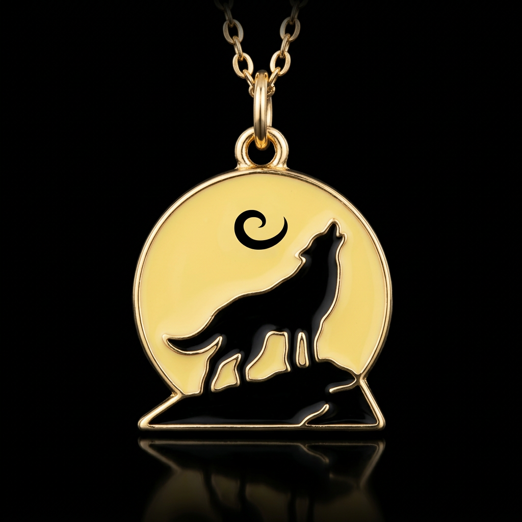 Howl at the Moon water bottle design