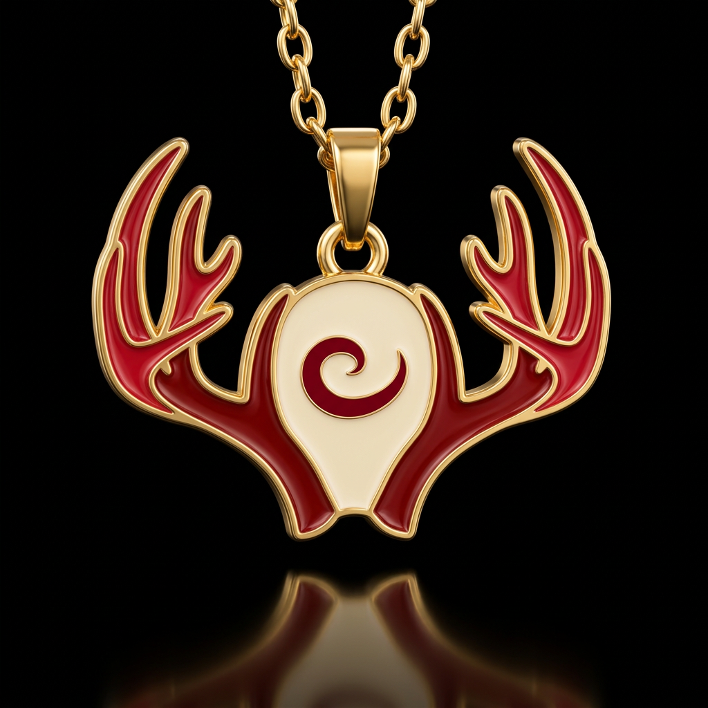 Deer antlers water bottle design