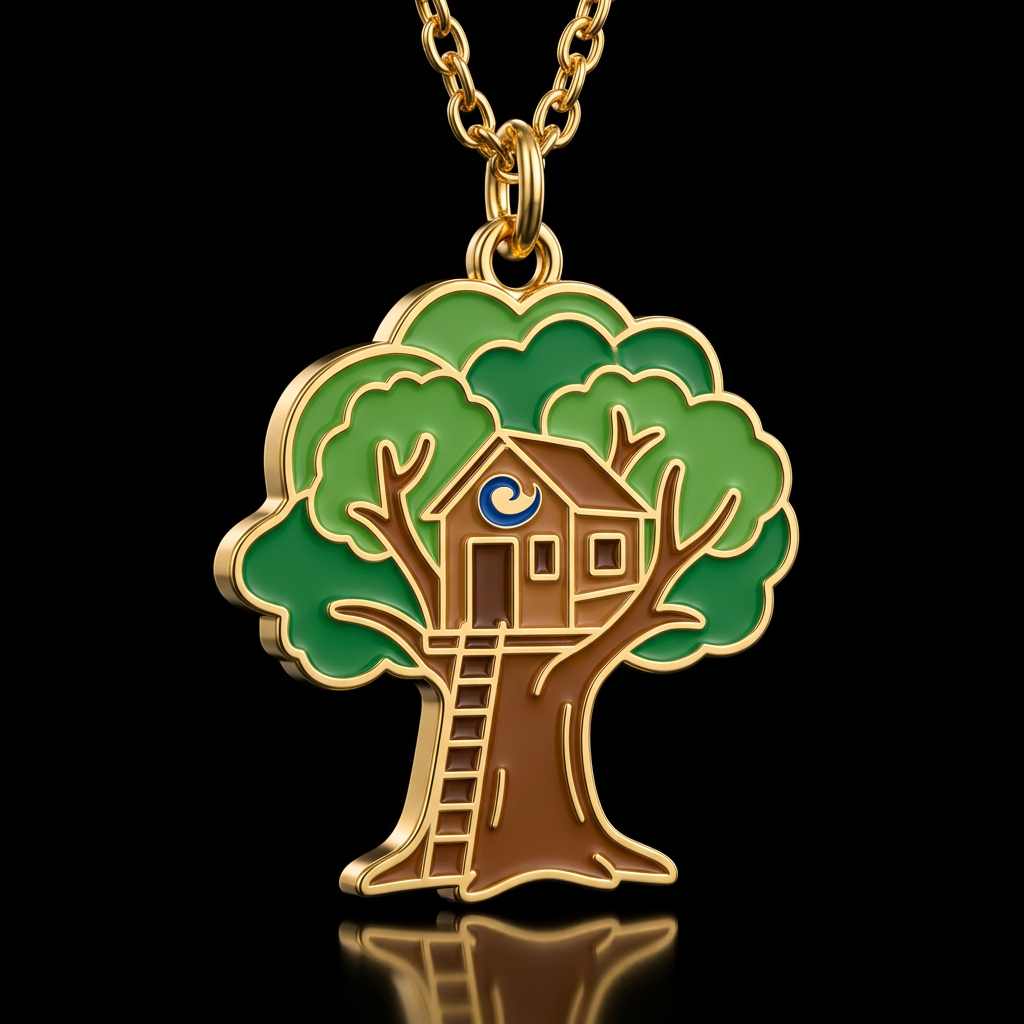 Treehouse water bottle design