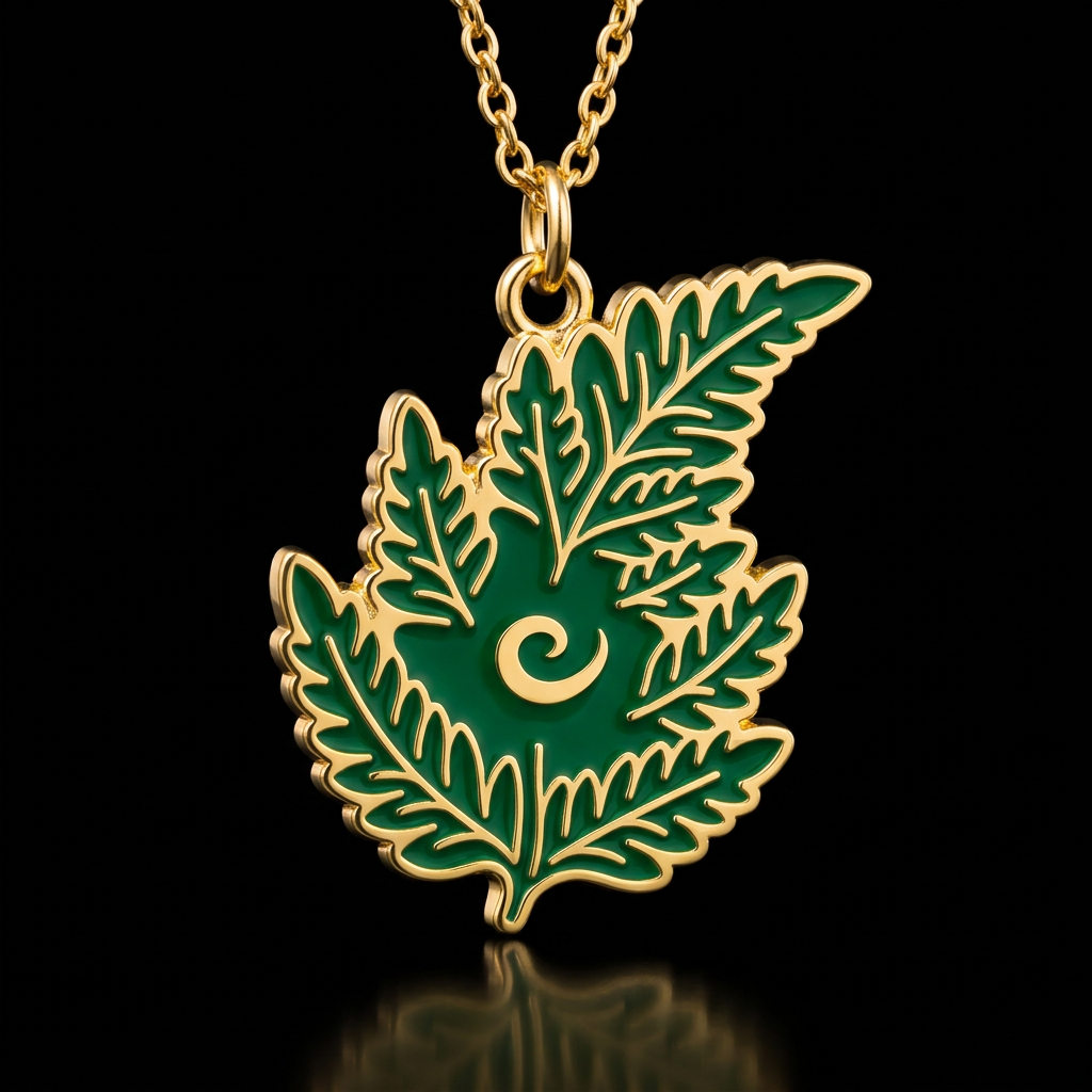 Fern water bottle design