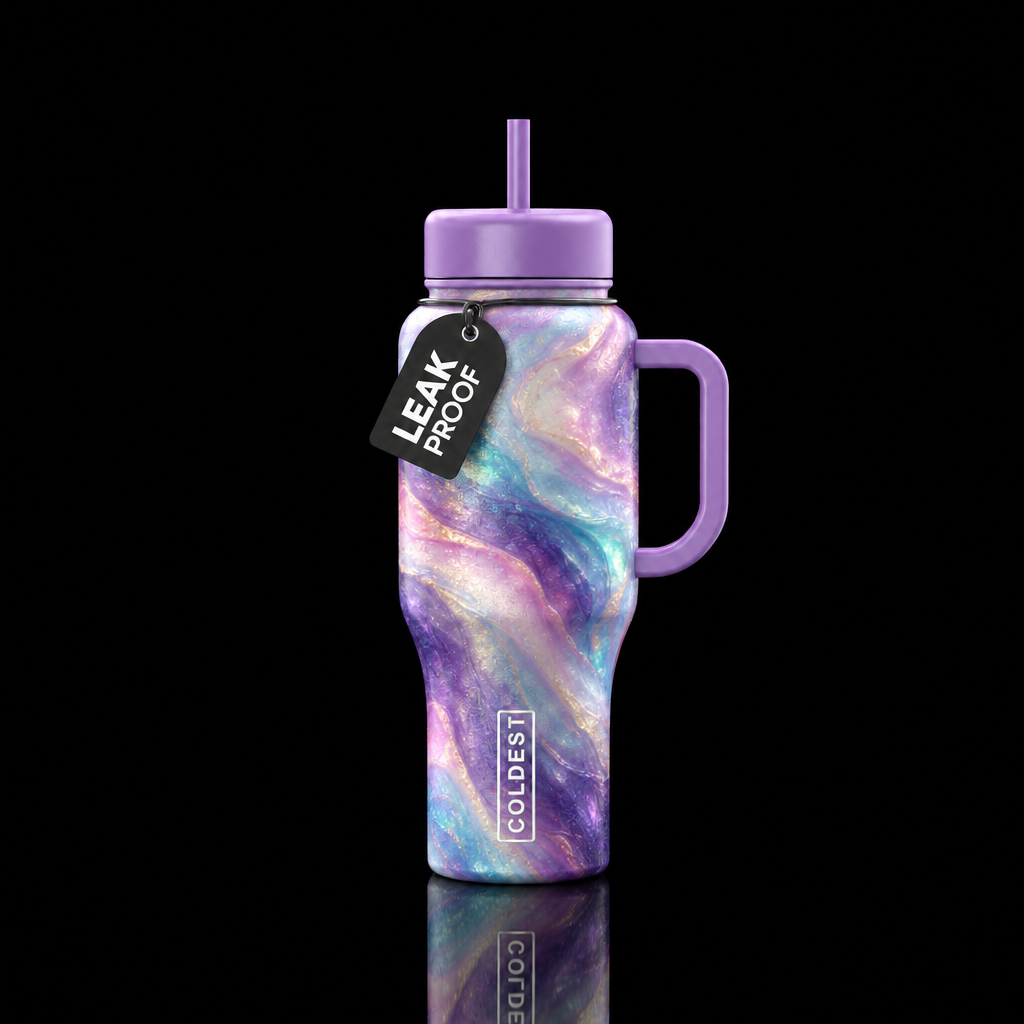 Mermaid Dreams water bottle design