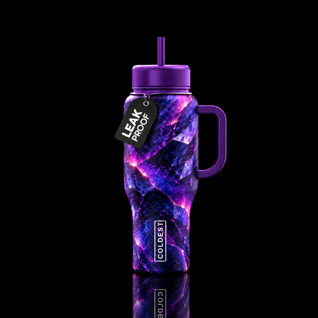 Shatters Of Myth water bottle design