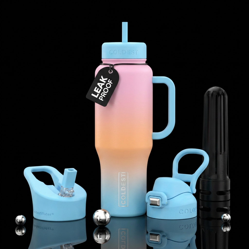 Sunset nova water bottle design