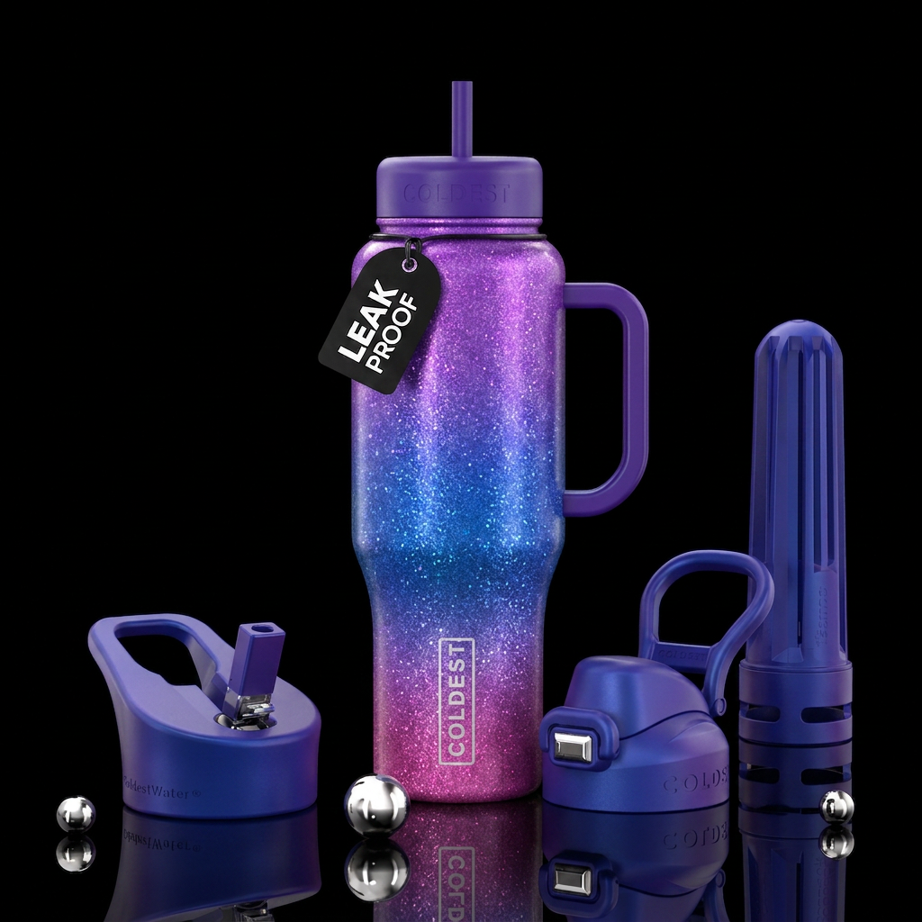 Art water bottle design