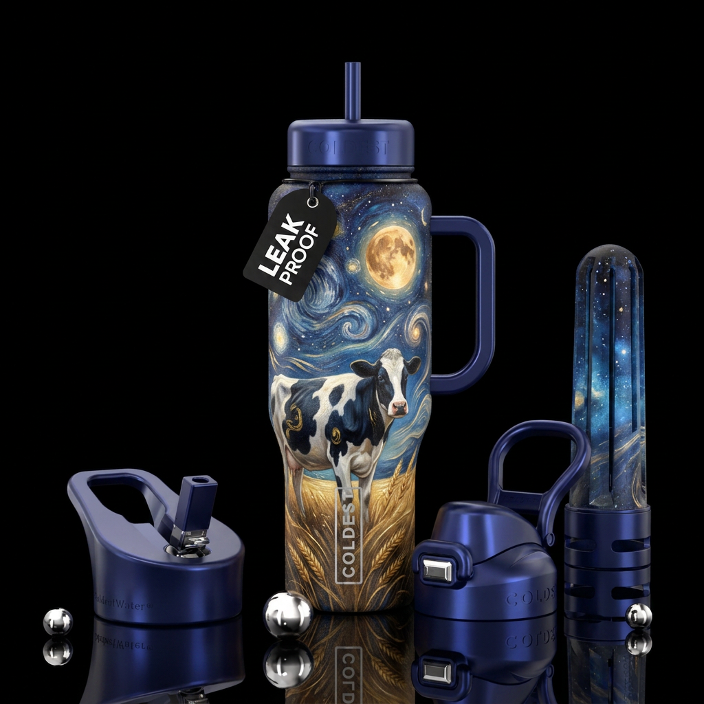 Tobias water bottle design
