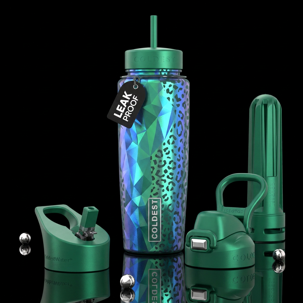 Art water bottle design