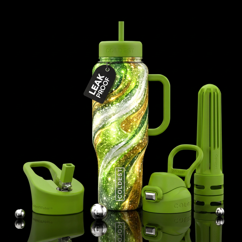 Art water bottle design