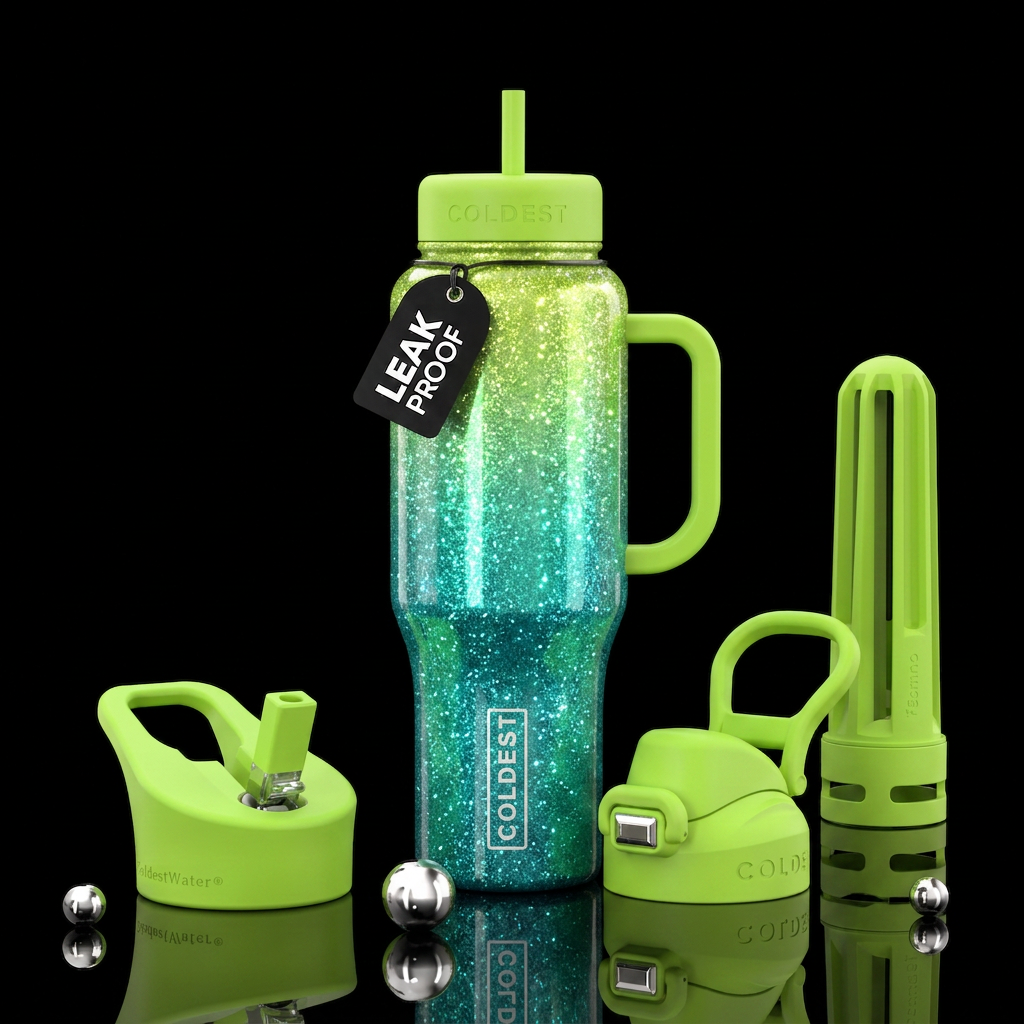 Art water bottle design