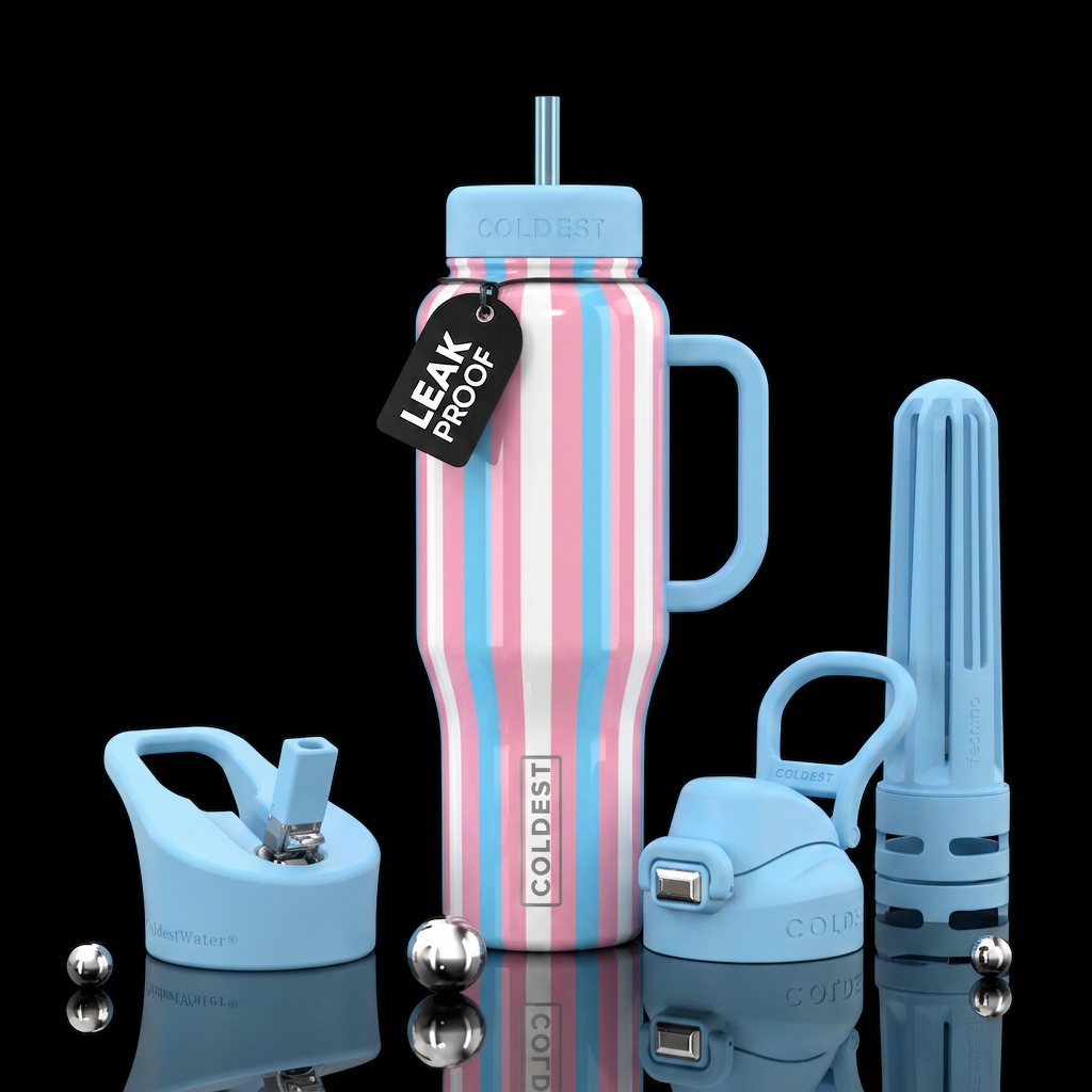 Art water bottle design