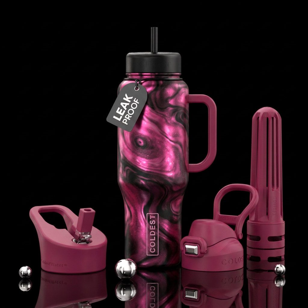 Art water bottle design