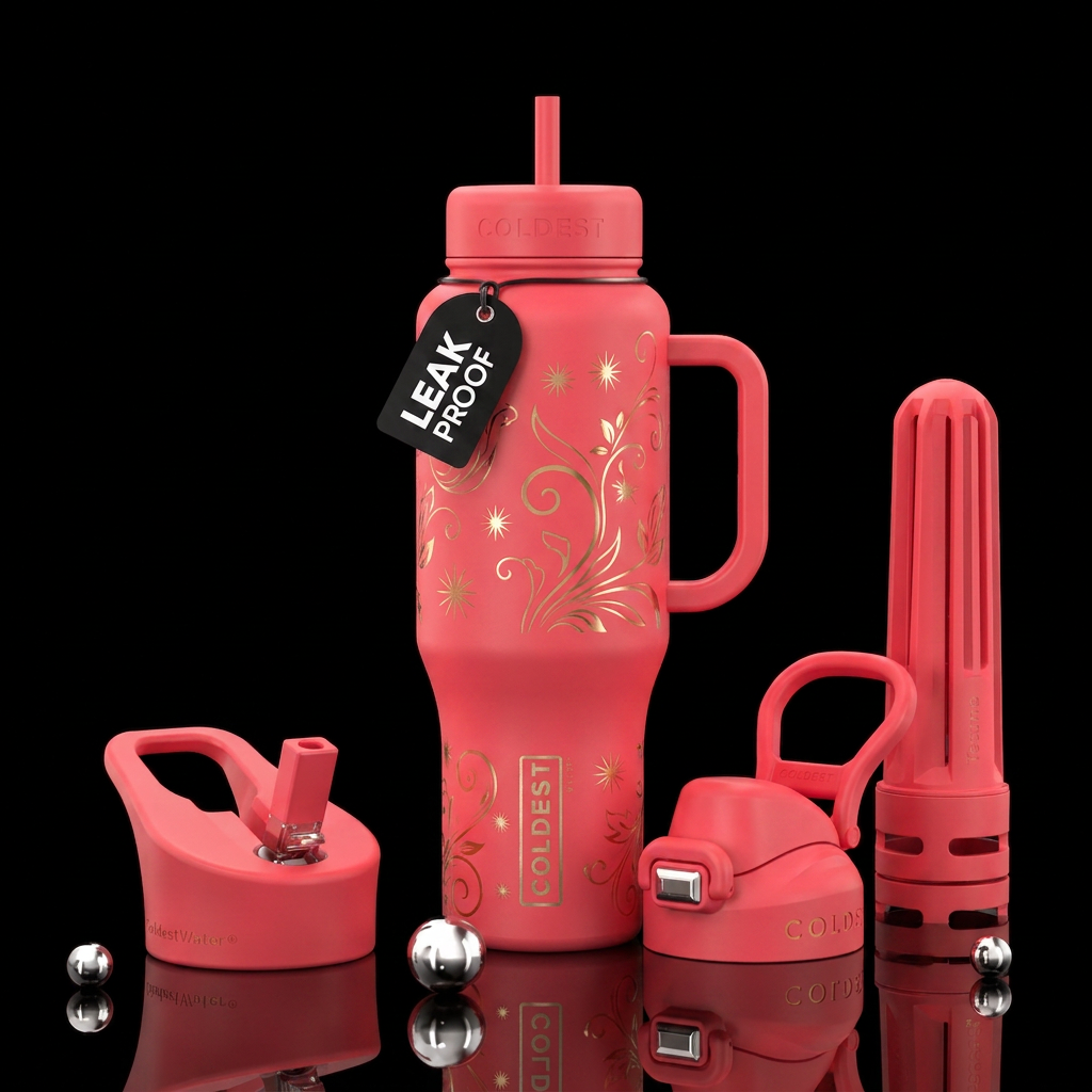 Art water bottle design