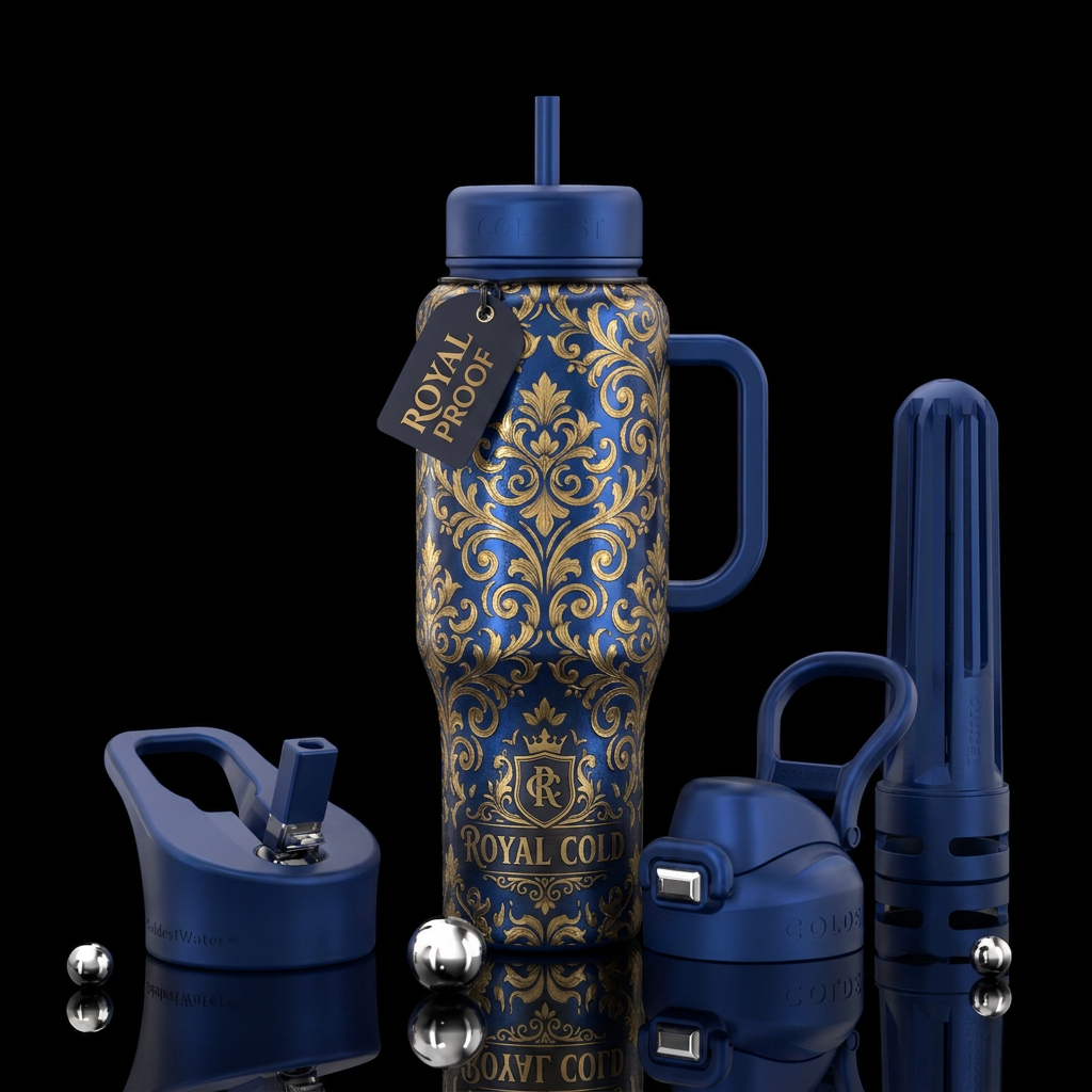 Royal cold water bottle design