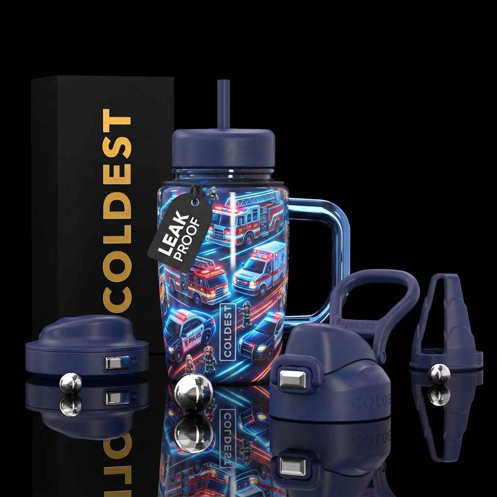 Emergency water bottle design