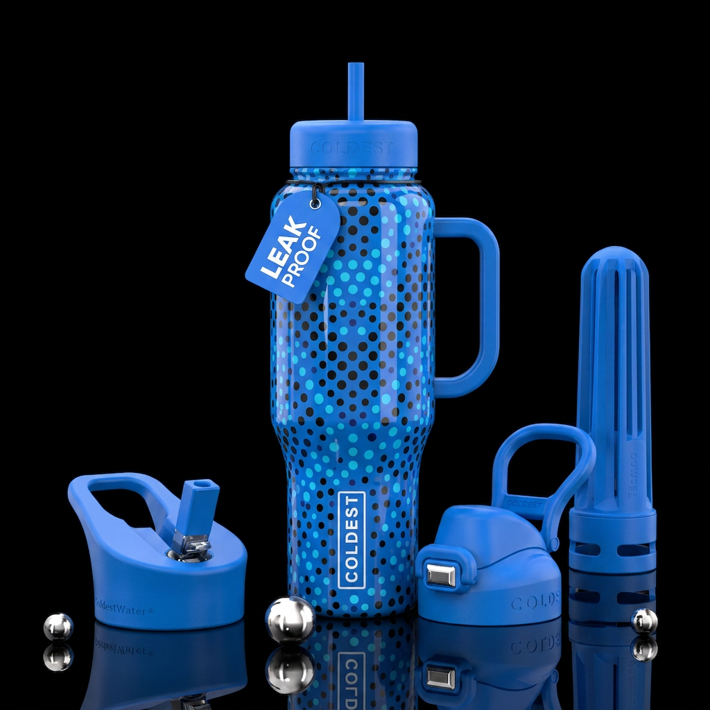 Art water bottle design