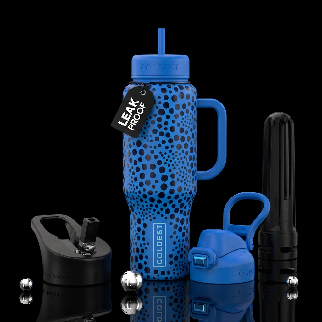 Art water bottle design