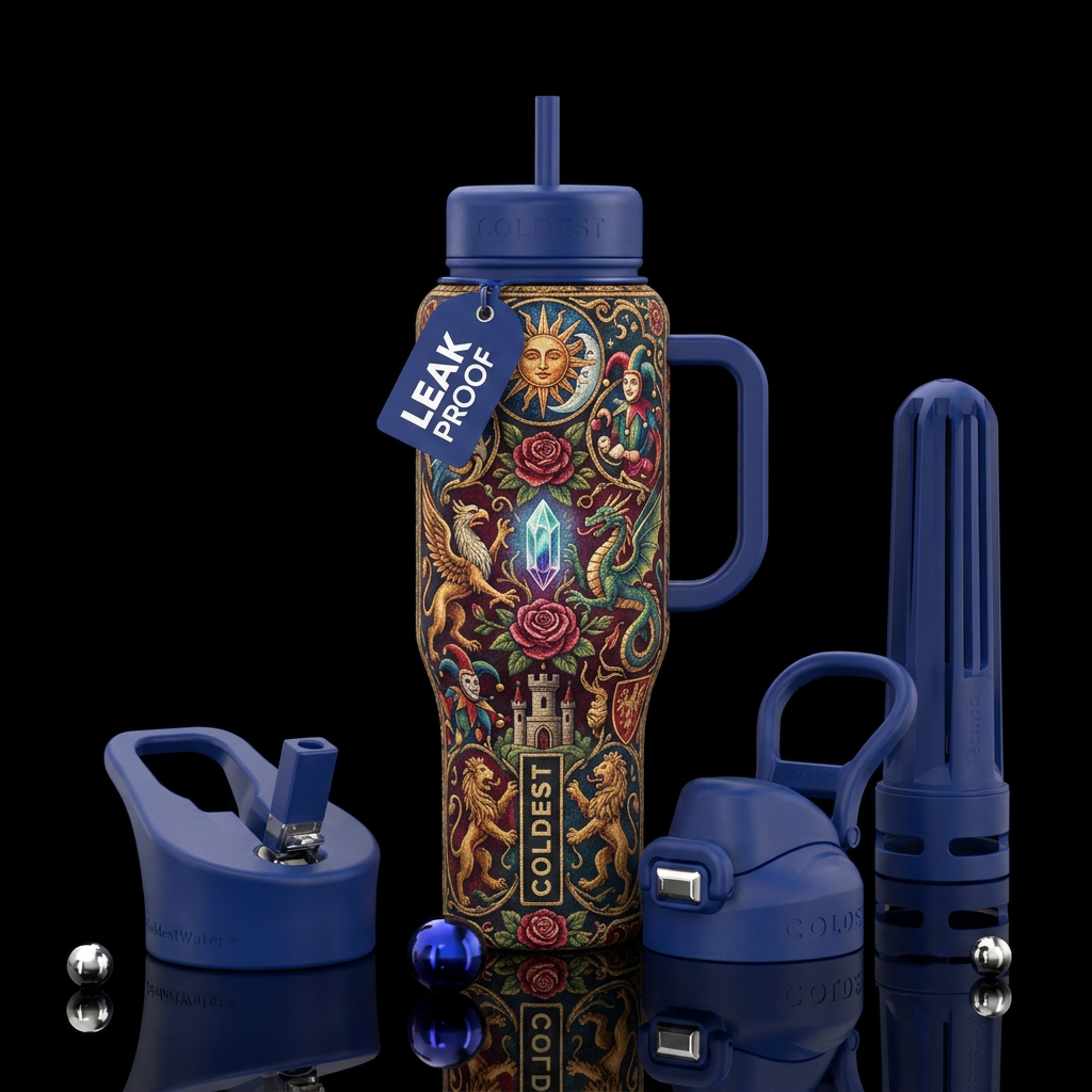 renaissance fair water bottle design