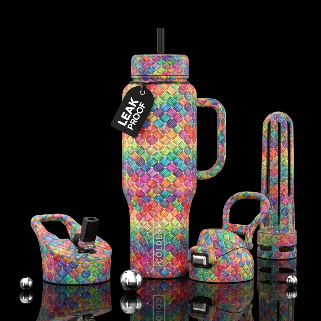 Art water bottle design