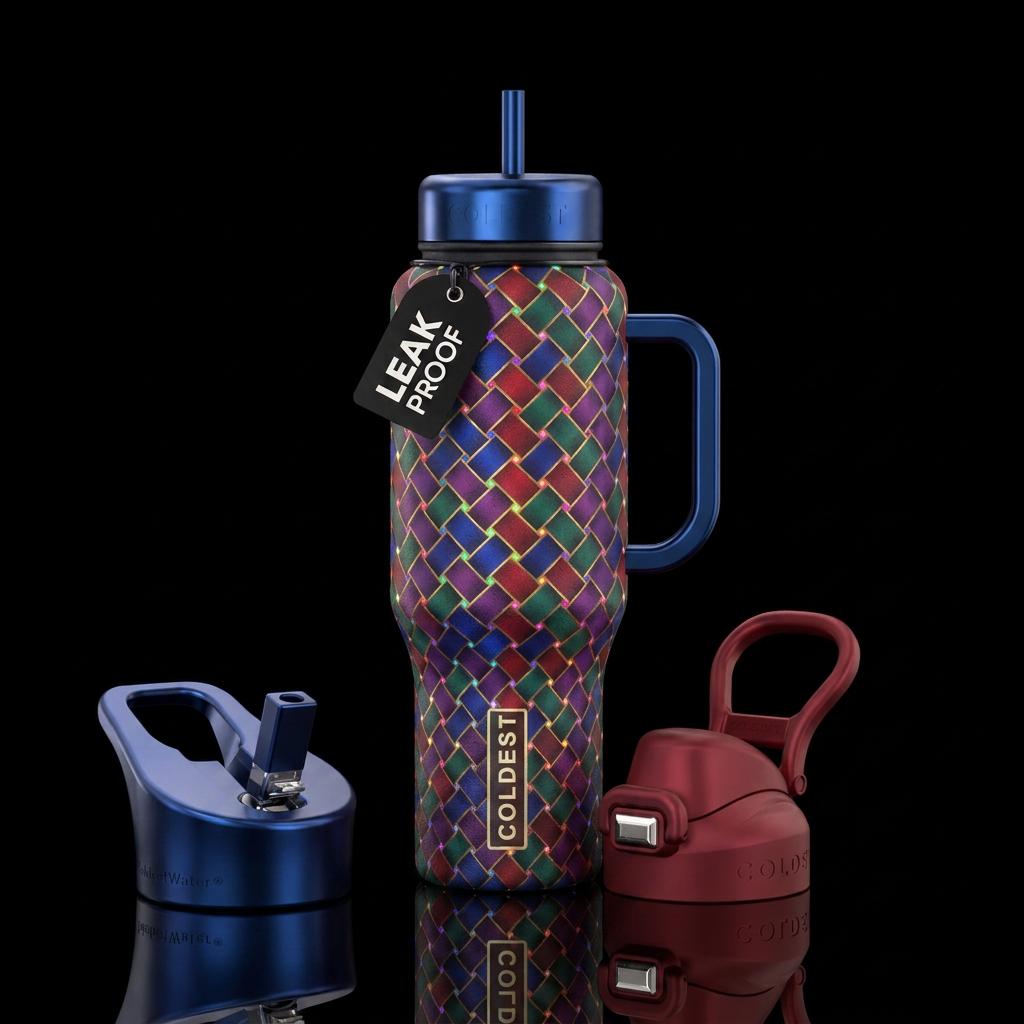 Art water bottle design