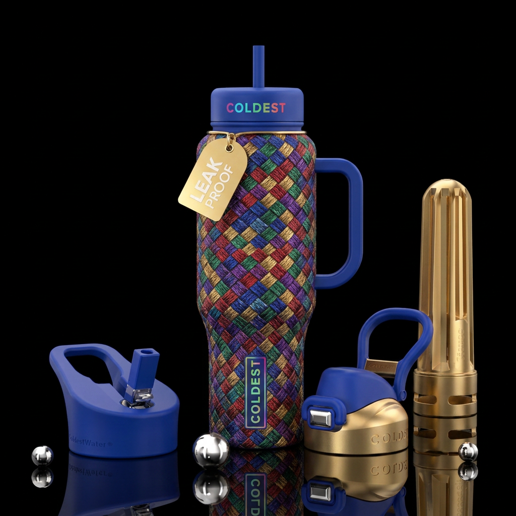 Art water bottle design