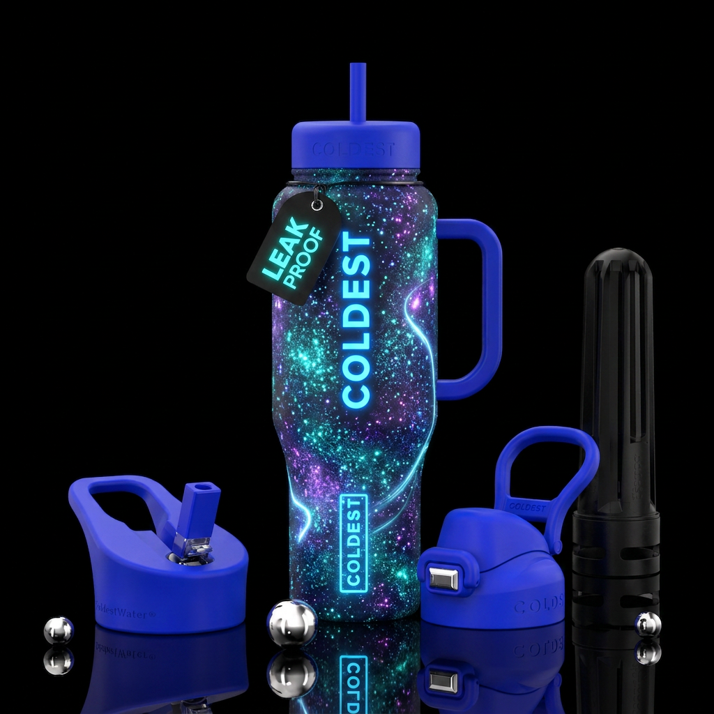 Space water bottle design