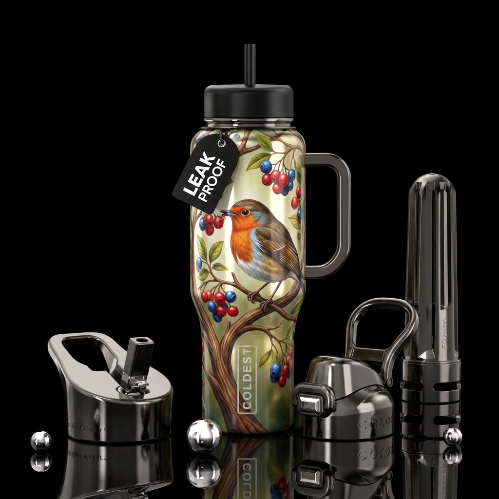 Robin water bottle design
