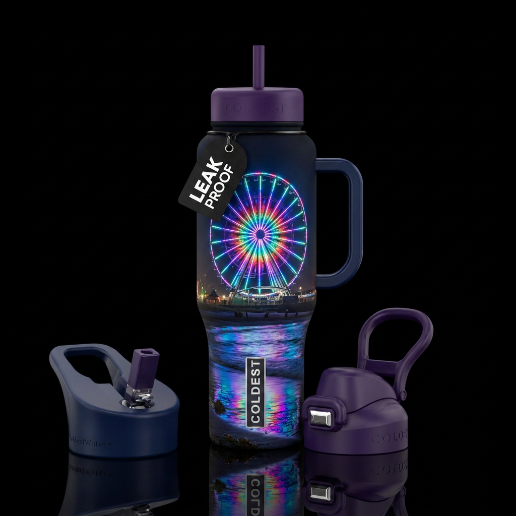 Ferris wheel 🎡 water bottle design