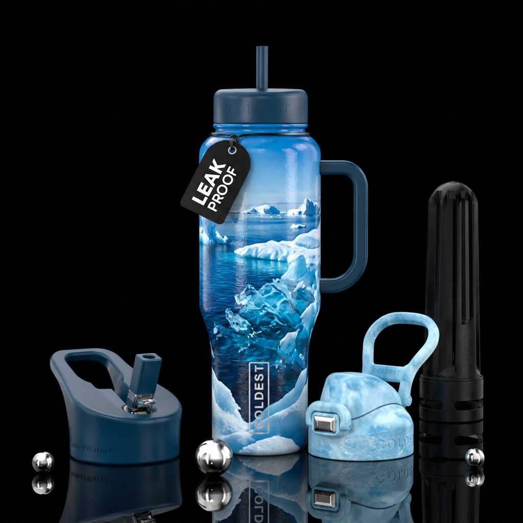 Coldest ocean water bottle design