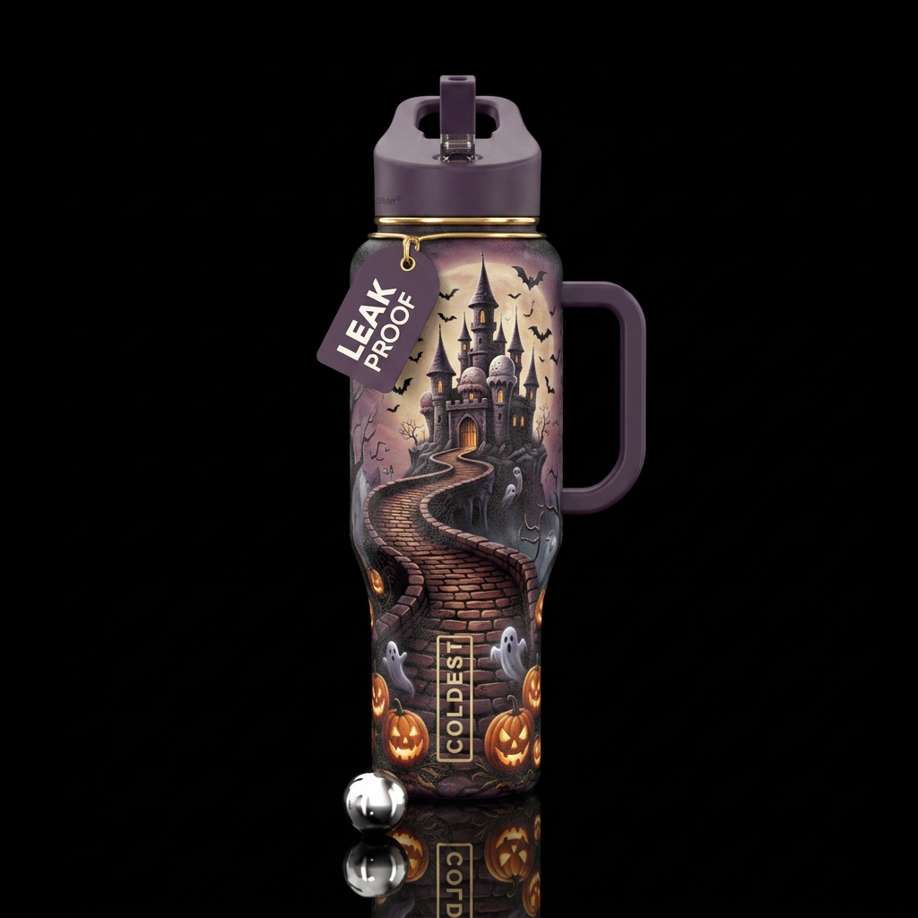 Coldest hunted house water bottle design