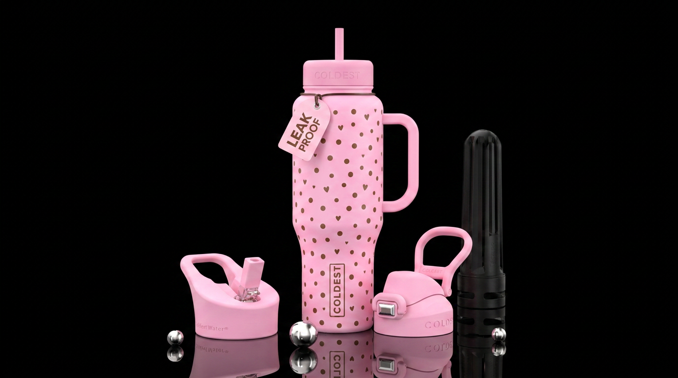 Art water bottle design