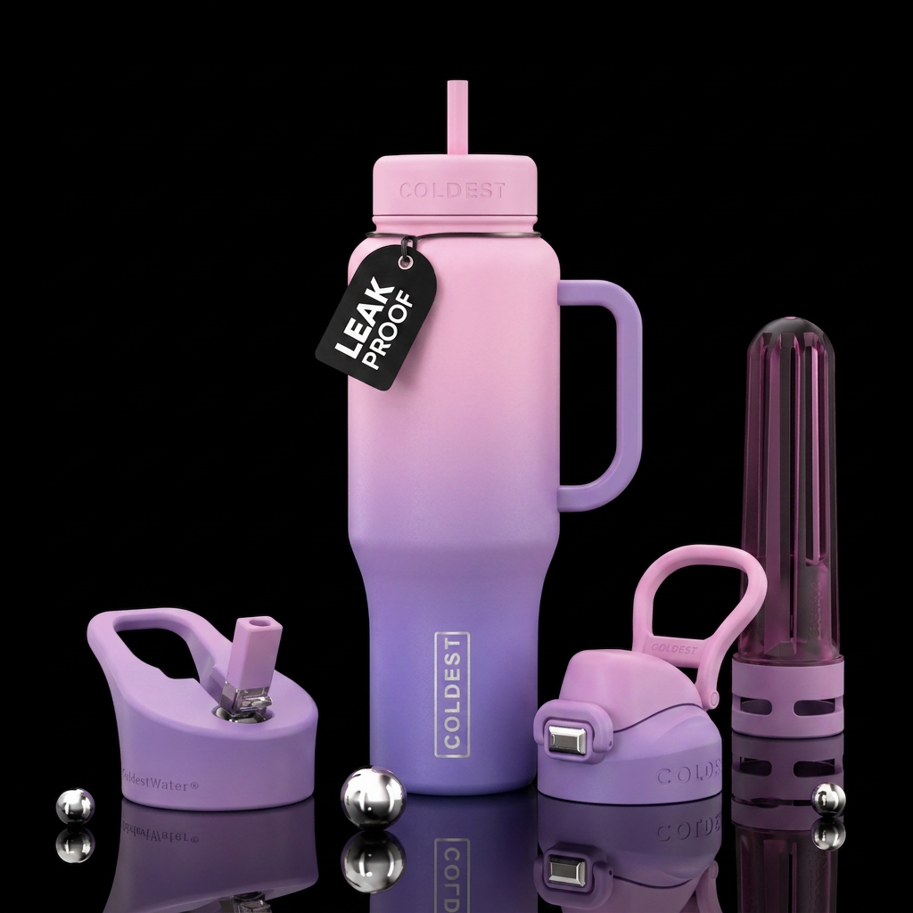 Art water bottle design