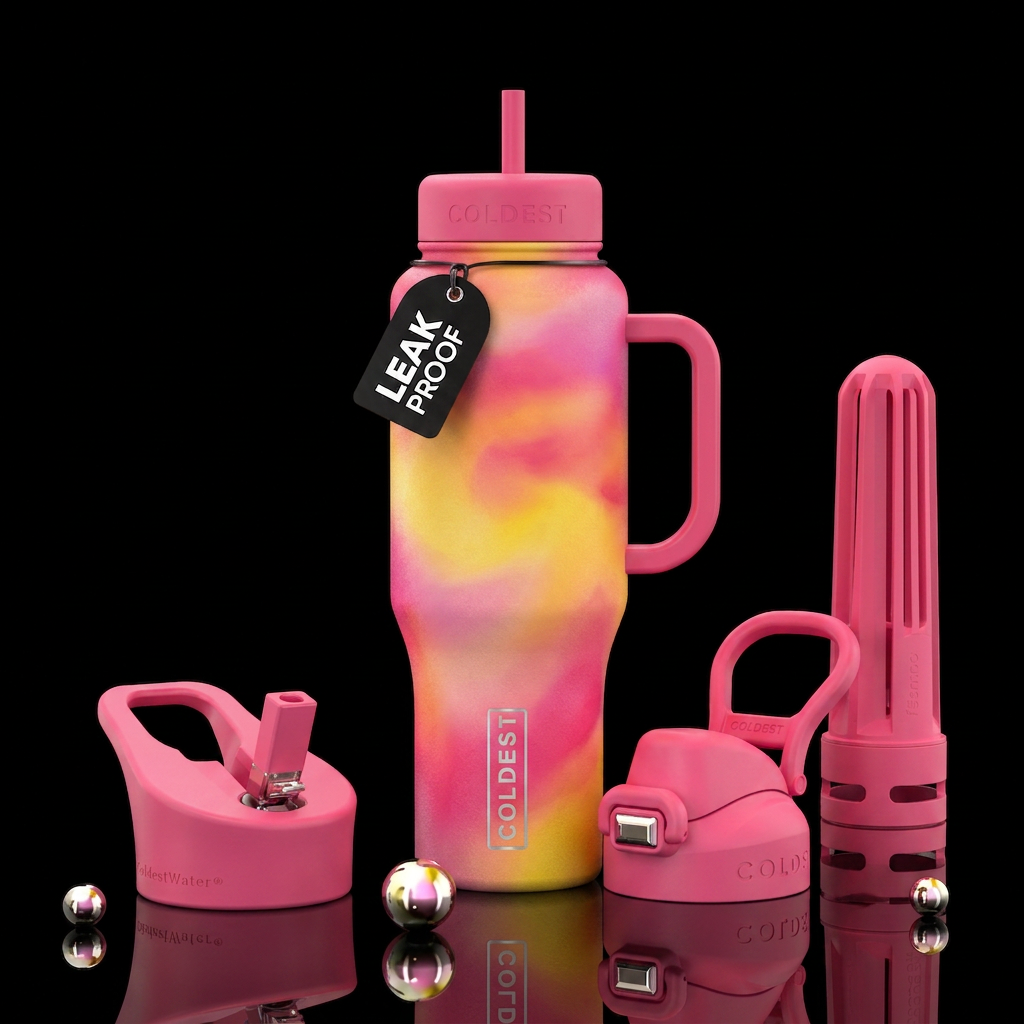 Art water bottle design
