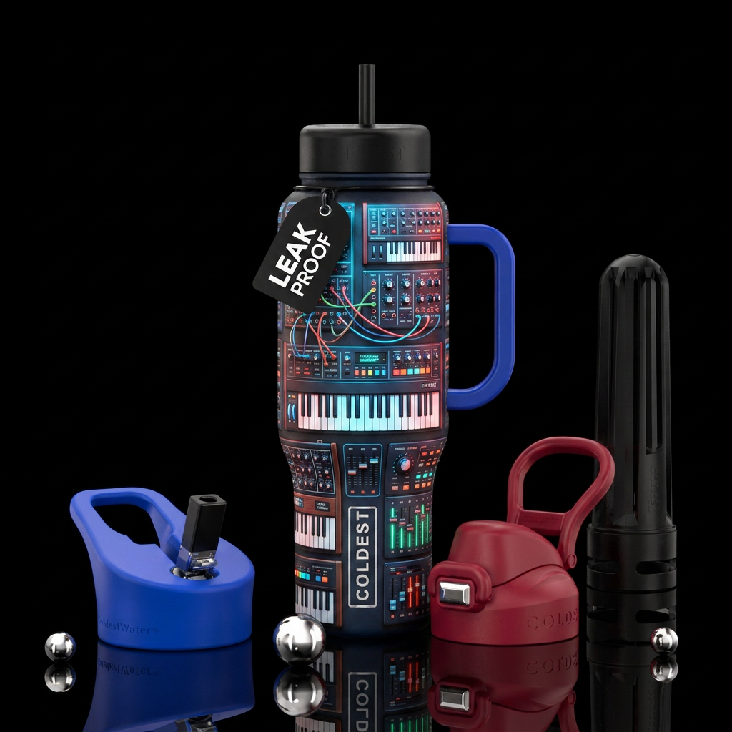 Art water bottle design
