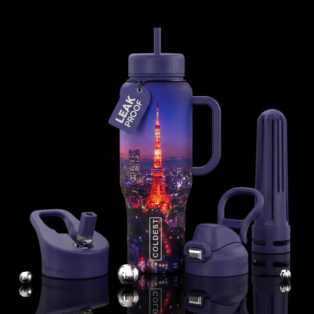 Tokyo tower 🗼 water bottle design