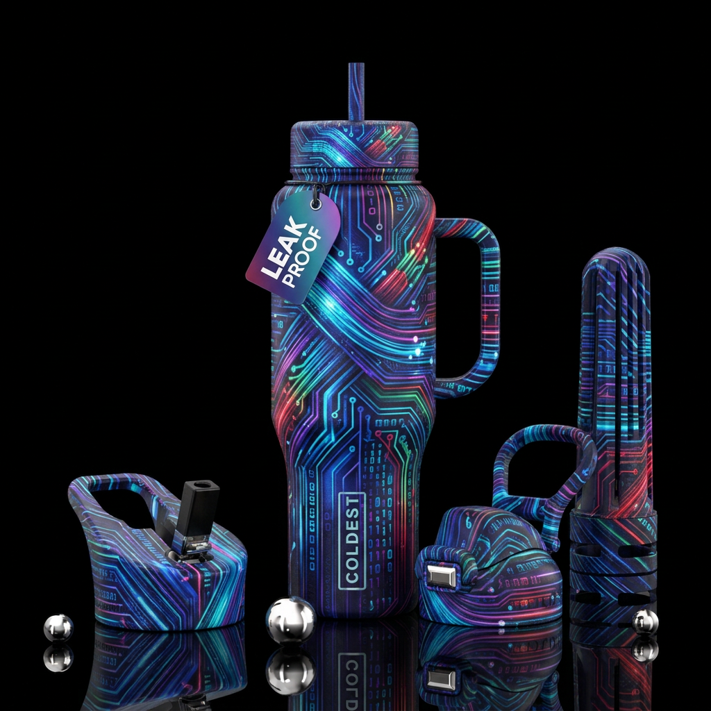 Data system water bottle design
