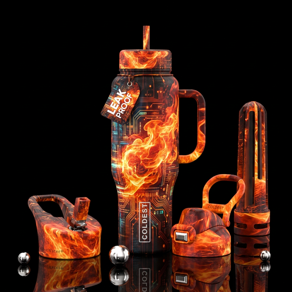 Firewall water bottle design