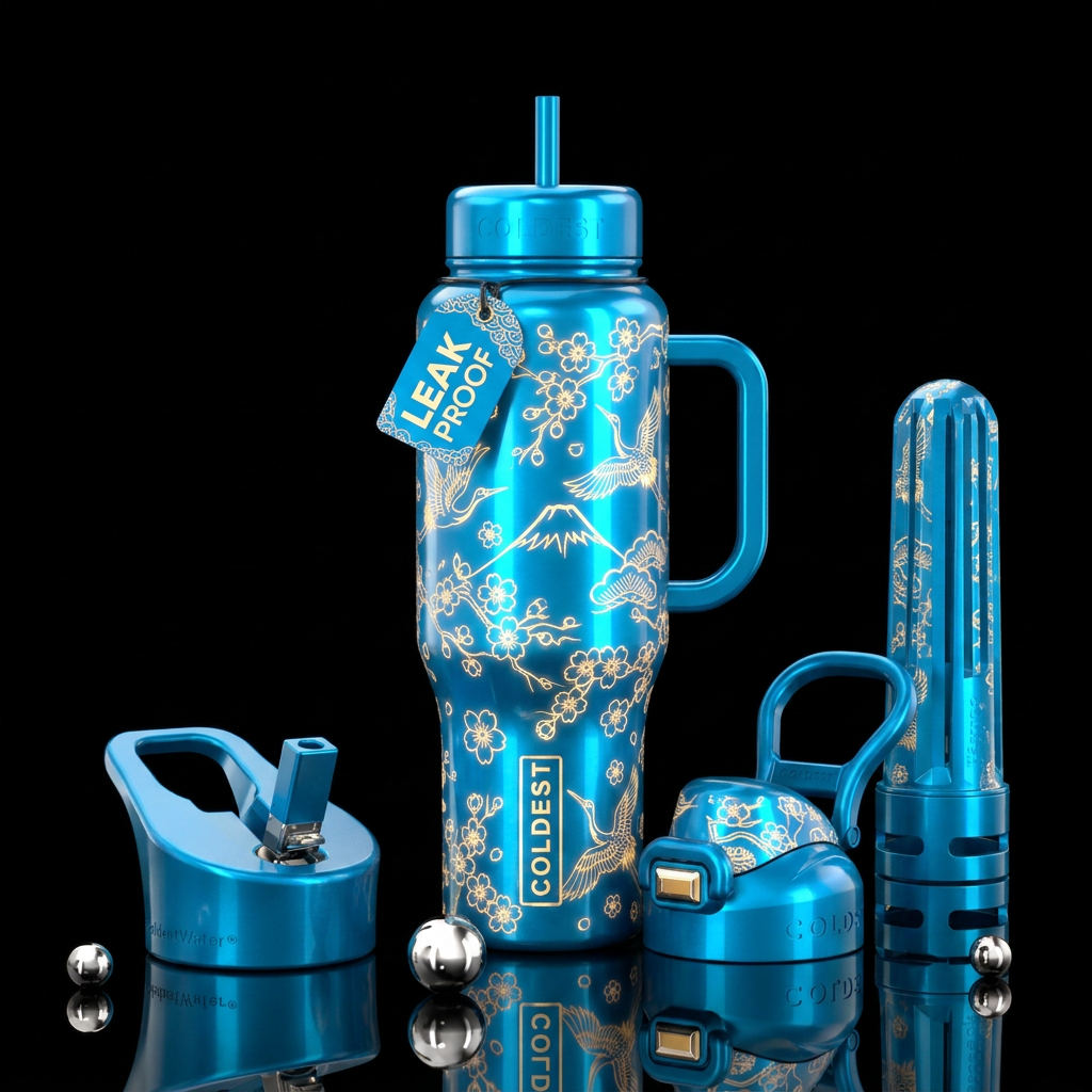 Japan water bottle design