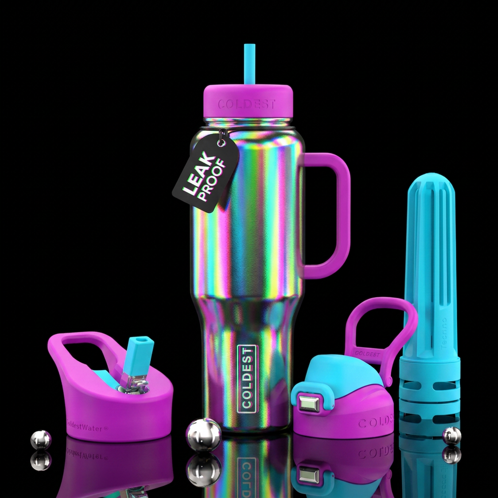 rgb shift water bottle design