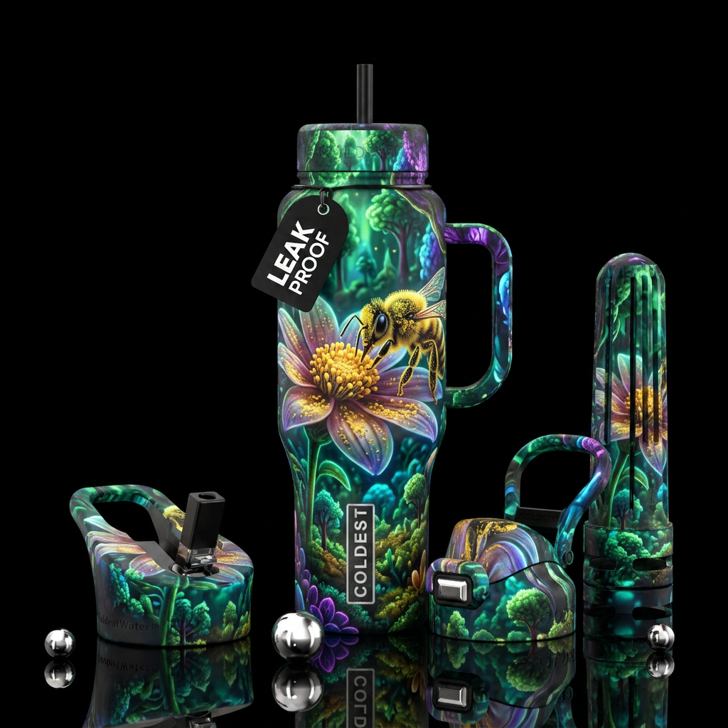 Buzzing around water bottle design