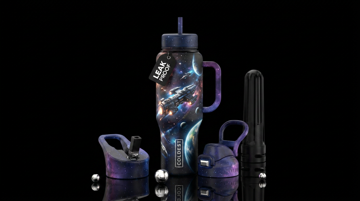 Space craft water bottle design