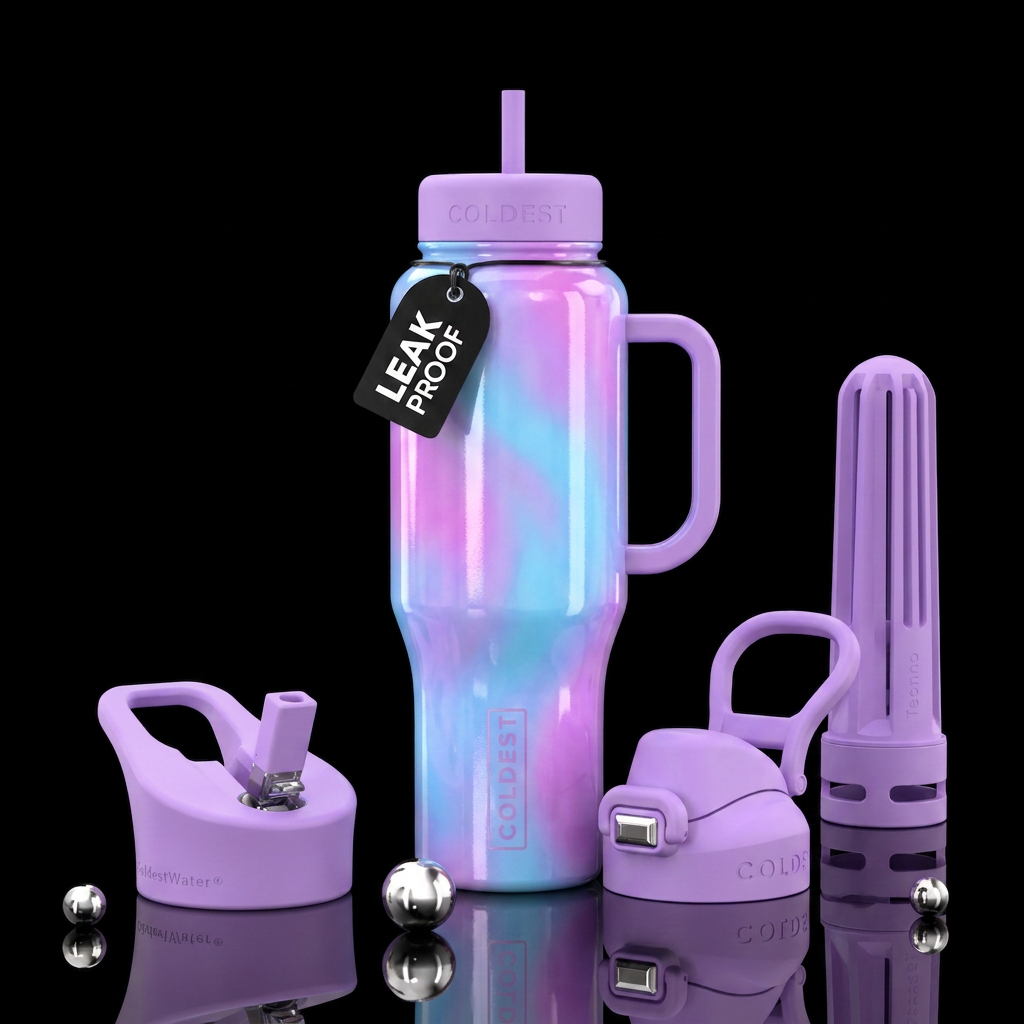 Art water bottle design