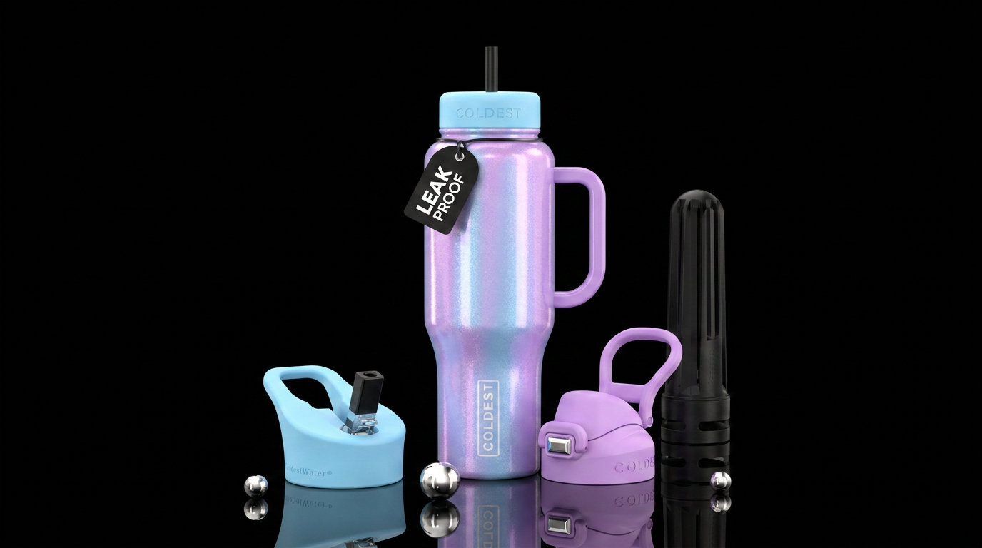 Art water bottle design