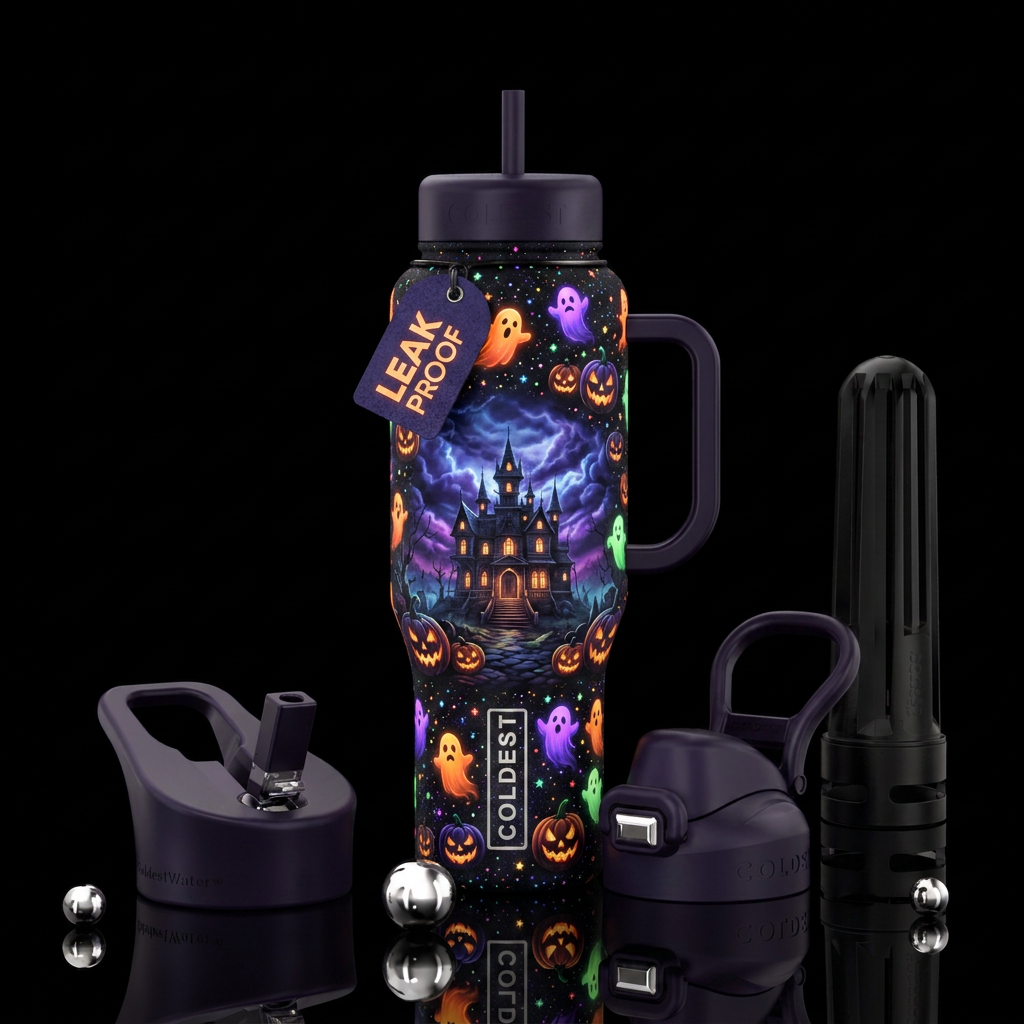 Coldest hunted house water bottle design