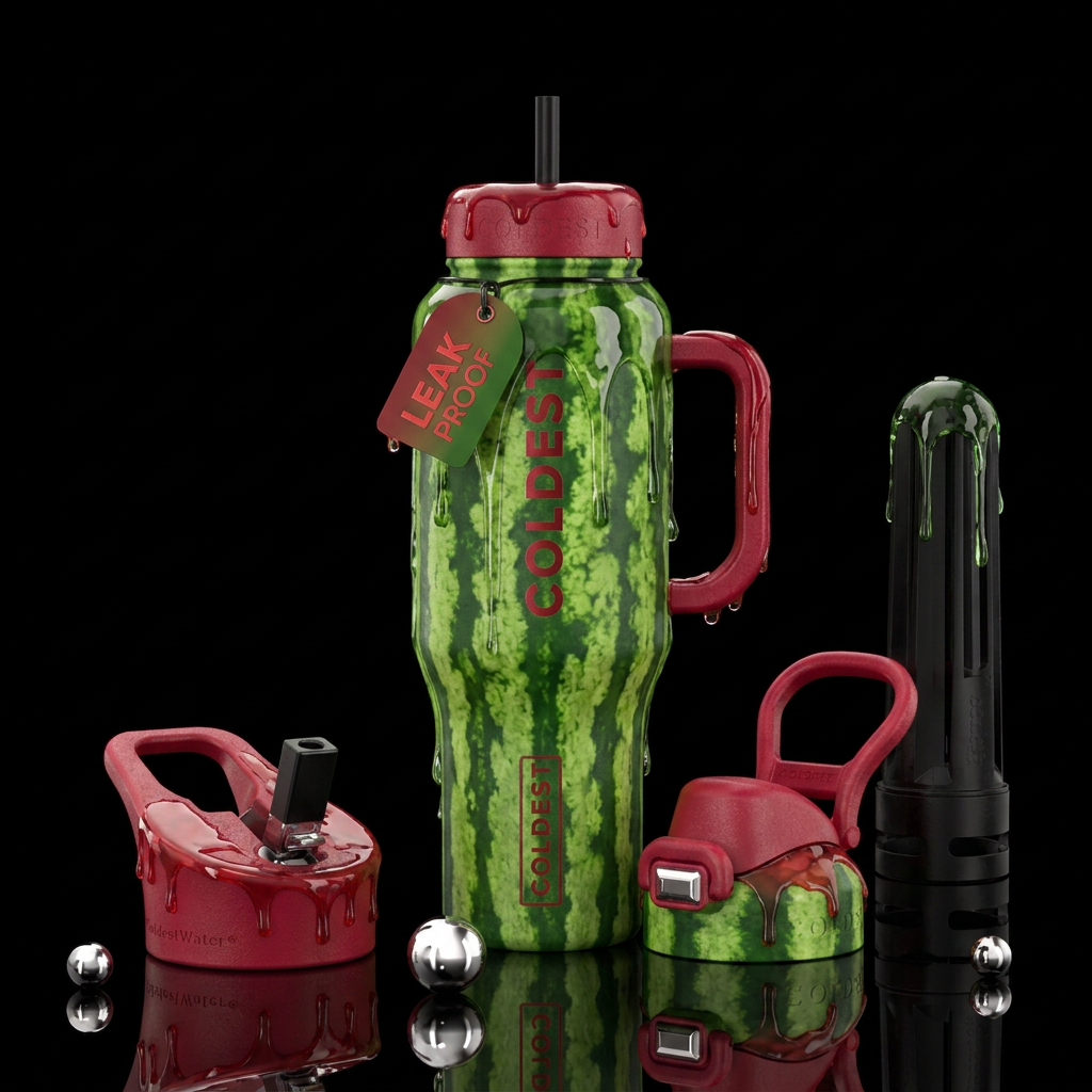 Watermelon 🍉 water bottle design