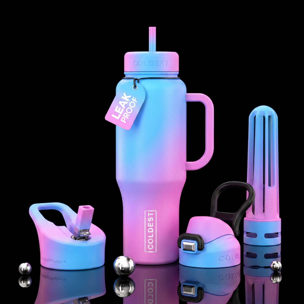 Art water bottle design