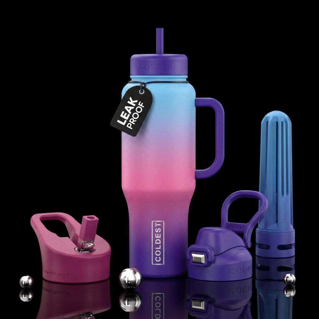 Art water bottle design