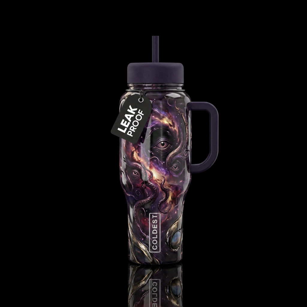 Eye see you water bottle design