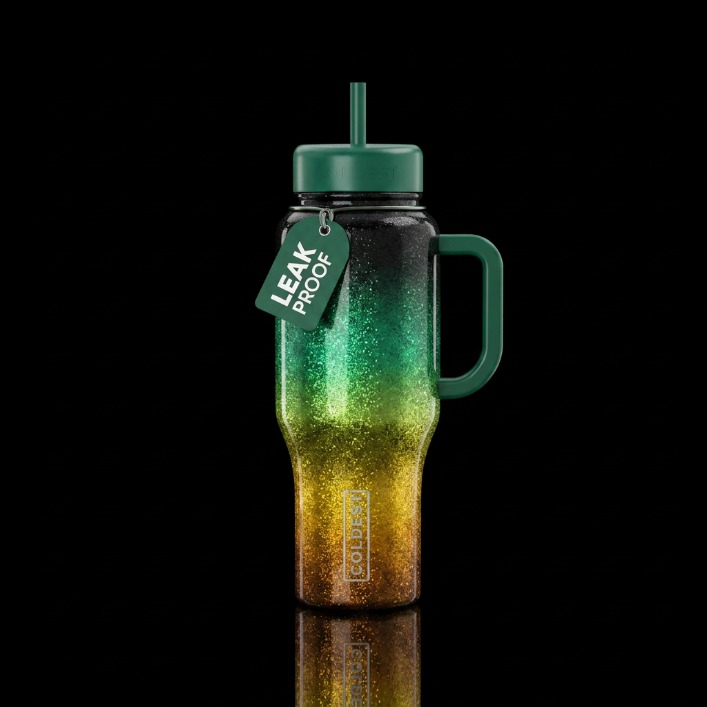 Art water bottle design